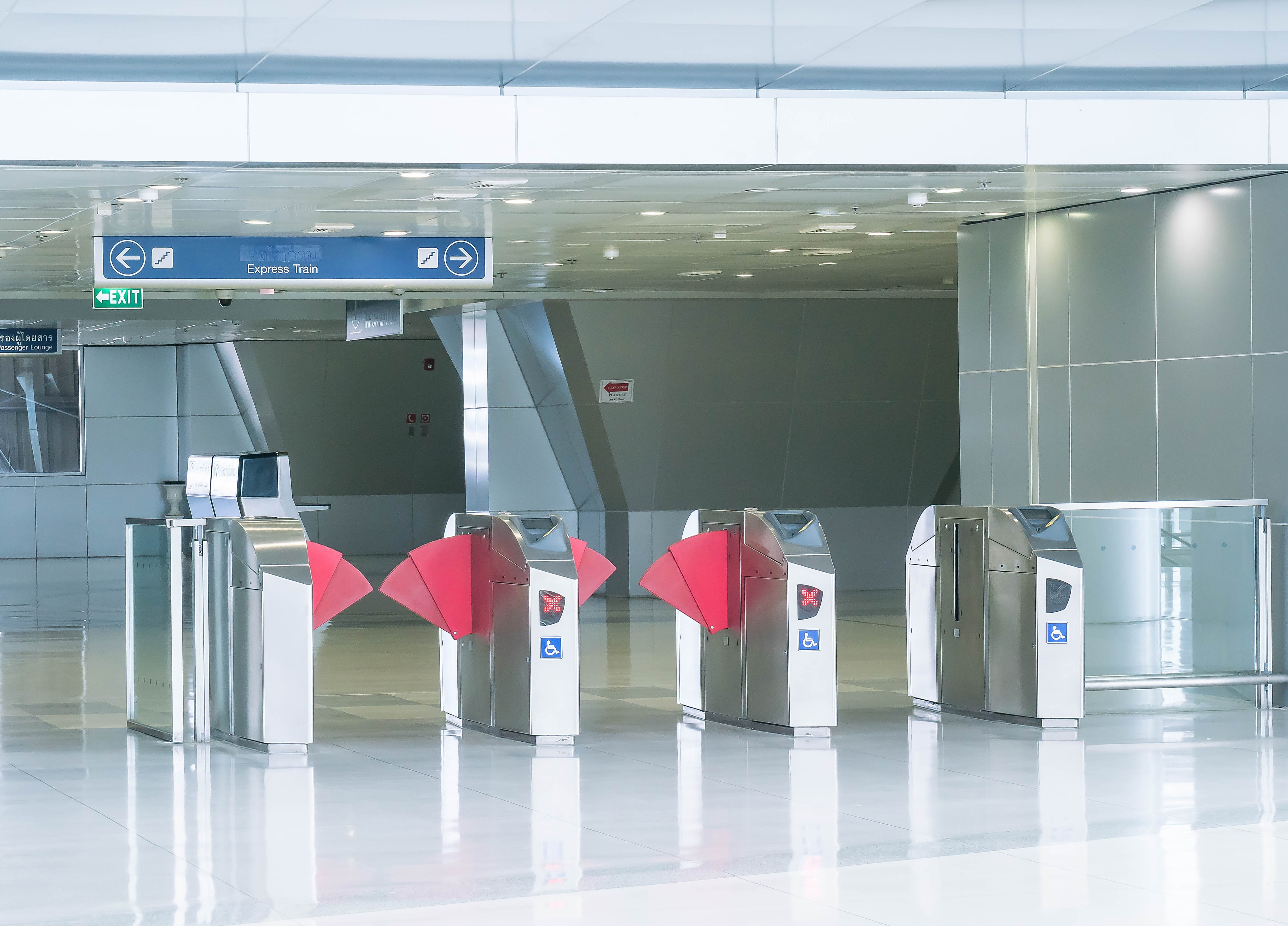 Speed Gates Turnstiles (Swing,Flap)